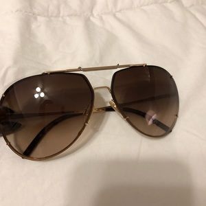 Dolce & Gabbana Aviator Gradient Sunglasses